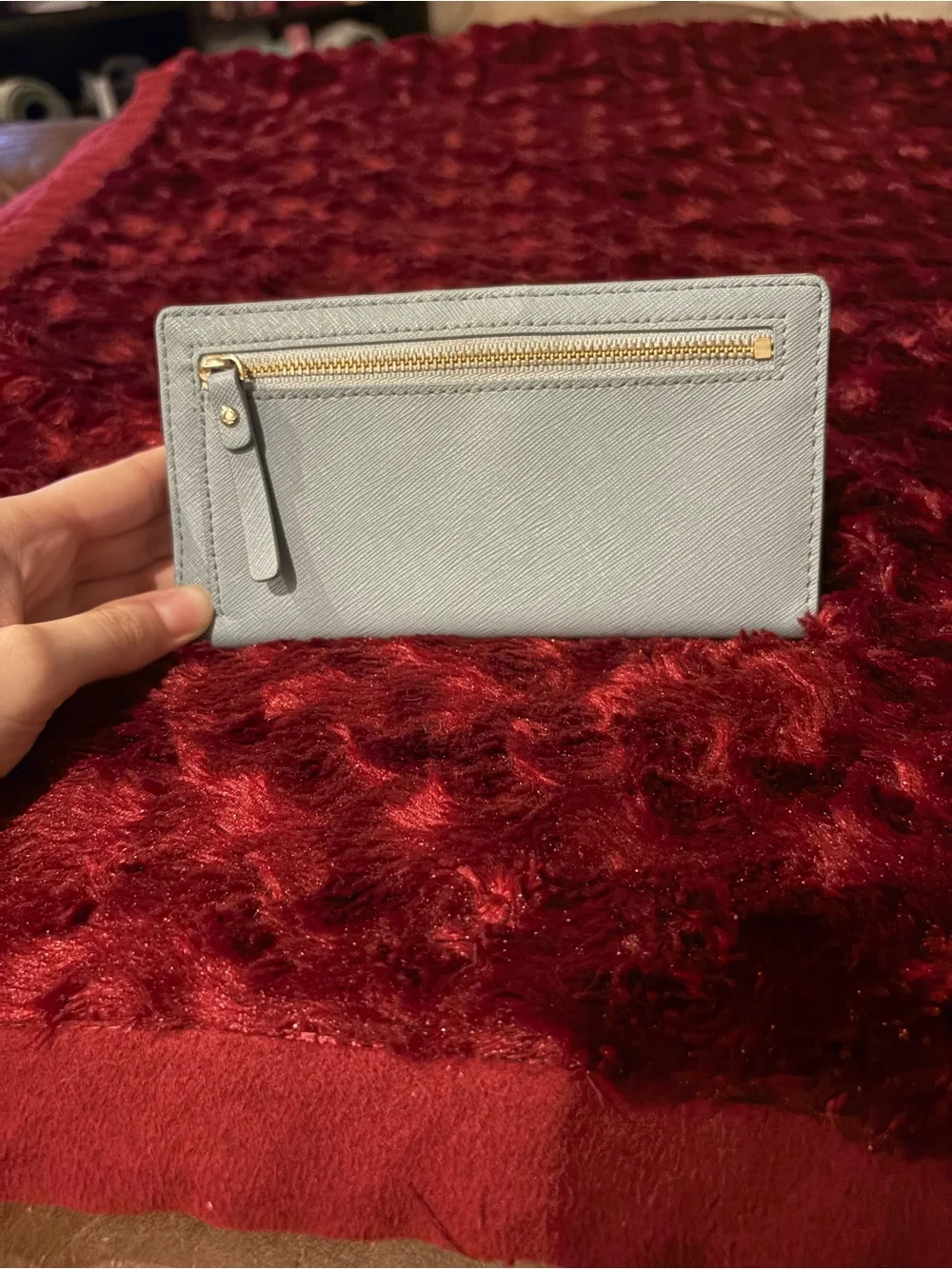 kate spade Light Blue Saffiano Wallet - Picture 2 of 6